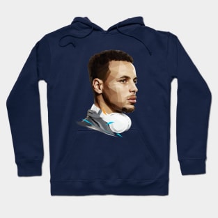 Stephen Curry low poly Hoodie